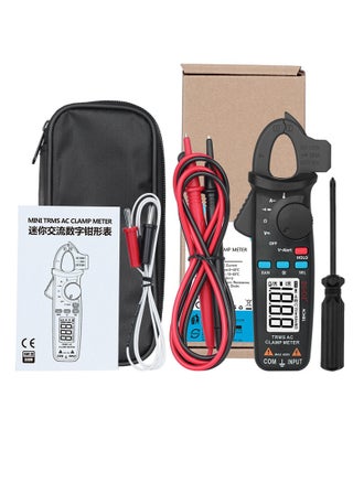 Digital AC Clamp Meter 2000 Counts Auto Range True RMS Portable Handheld Multimeter Measuring AC/DC Voltage AC Current Resistance Continuity Diode Temperature Tester w/ Back Clip and Backlight - pzsku/ZDC2ECB3E43DD6DA7D9C6Z/45/_/1716281123/7fd0221b-dceb-4f55-ac7c-9c70ed211247