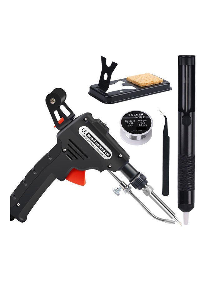 NIBEMINENT Manual Soldering Gun With Accessories Black  - Image 1