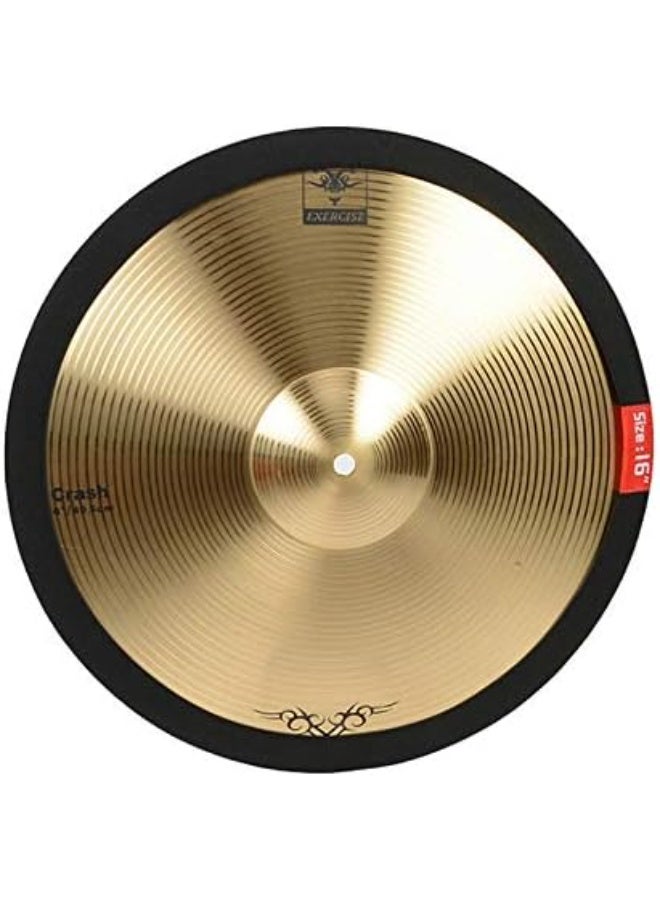 OriGlam 4pcs Drum Cymbal Mute, Practice Silencer Dampener, Cymbal Mute Circle Ring Drum Set, Practice Silencers (14,16,18,20 Inch) - Image 2