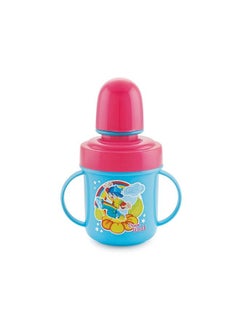 Nabhya Combo Of 2 Stainless Steel Plastic Soft Nipple Sippy Cups For Baby Sipper Cup ; Antispill Sippy Cup ; Bpa Free ; Plastic Sipper (Yellow & Skyblue)  - Image 5