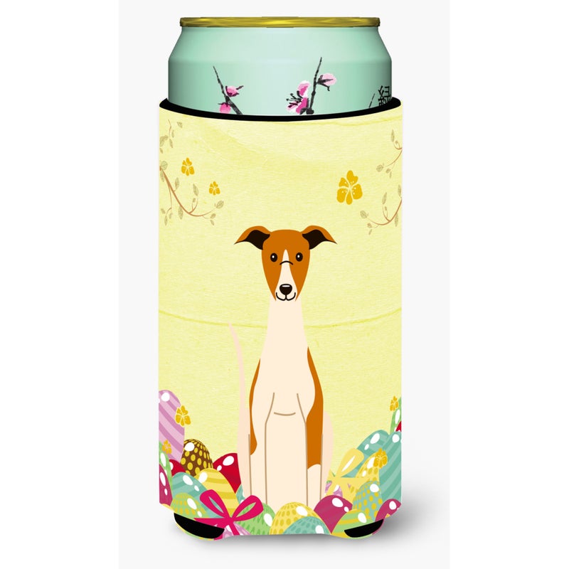 Caroline's Treasures ""Caroline's Treasures Easter Eggs Whippet Tall Boy Beverage Insulator Hugger  Multicolor"" 