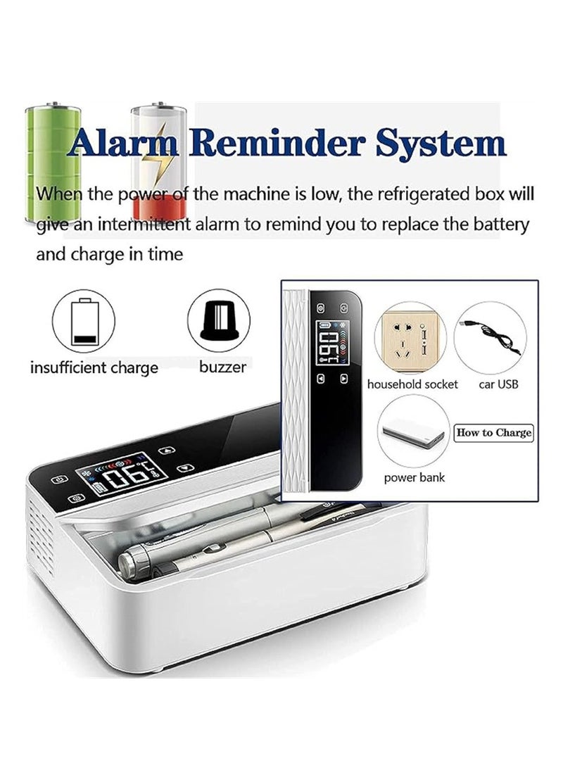 Small Fridge Cooler Insulin Cooler Case Portable Insulin Bag Travel Keep Chilled at 2-8 Degrees Medical Insulin Travel Case - Image 5