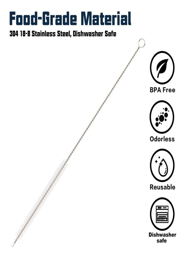 Beonsky Straw Cleaner Brush for Stanley, 10Pcs Extra Long Straw Cleaning Brush for 40oz 30oz 20oz 14oz Stanley Mug and Cleaning More Glass, Stainless,Bottle and Silicone Straw - Image 5