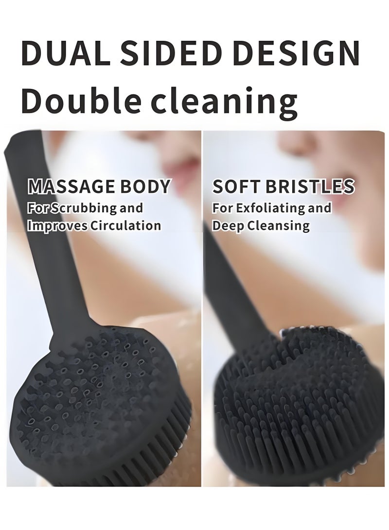 لي يوان فرشاة الجسم فرك الظهر للاستحمام - Image 5