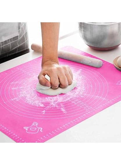 TOP SELECT Top Select Baking Mat for Pastry Rolling with Measurements Silicone NonStick Fondant Rolling Mat Liner Heat Resistance Table Placement Pad Pastry Board Reusable  - Image 1