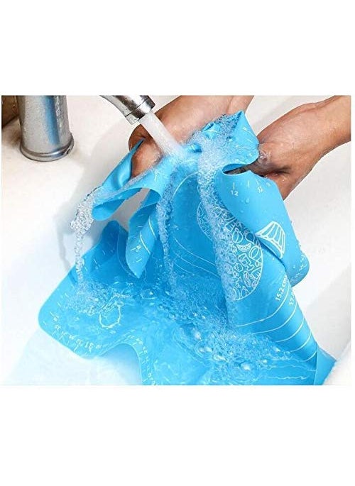 TOP SELECT Top Select Baking Mat for Pastry Rolling with Measurements Silicone NonStick Fondant Rolling Mat Liner Heat Resistance Table Placement Pad Pastry Board Reusable  - Image 4