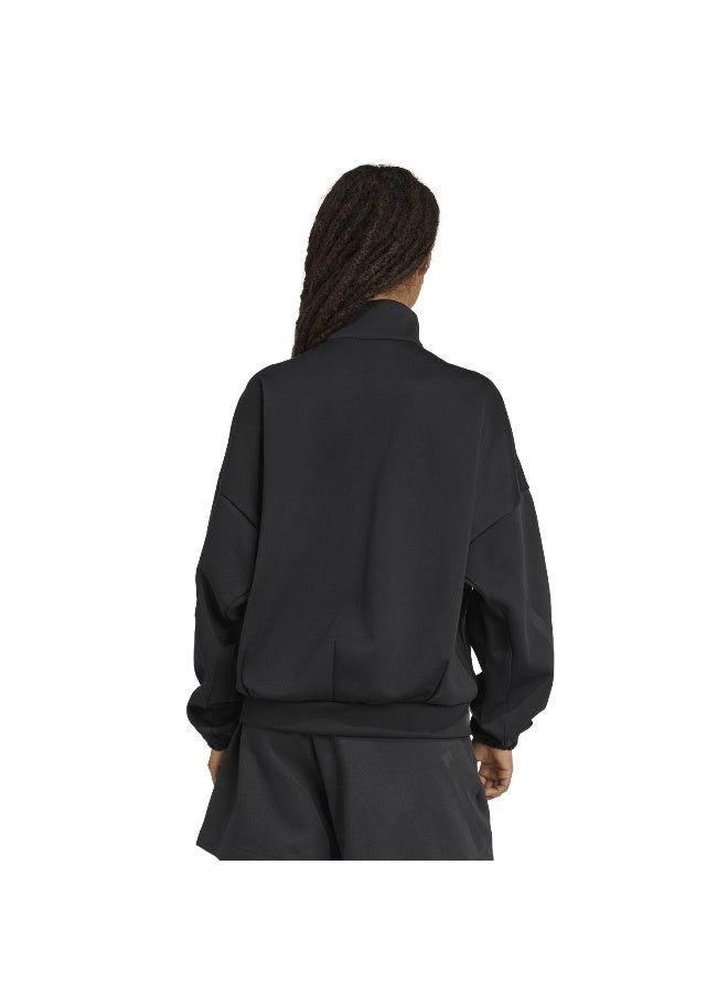 Adidas W Z.N.E. Tt Black Training Track Tops For Women XS - Image 3