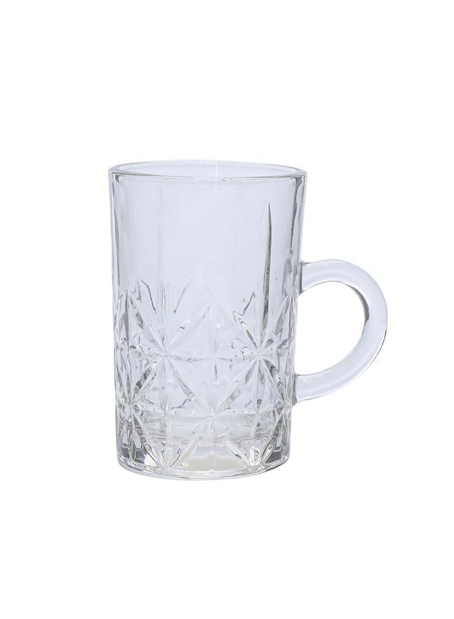 السيف  طقم شاي زجاجي 6 قطع شفاف - Image 1