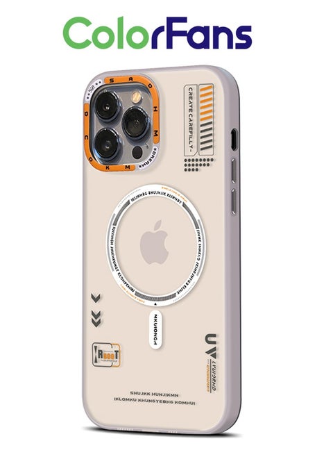 Magnetic Case for iPhone 13 Pro Max Compatible with MagSafe Slim Protective Translucent Matte Phone Cover Matte White