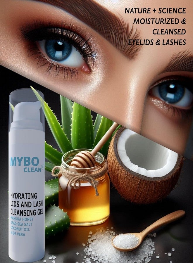 Myboclean فرشاة تنظيف الجفون الحساسة من مايبو (1 قطعة) + جل تنظيف الجفون والرموش المرطب (1 قطعة) + حقيبة سفر مثالية لتنظيف الجفون بلطف أثناء التنقل - Image 5