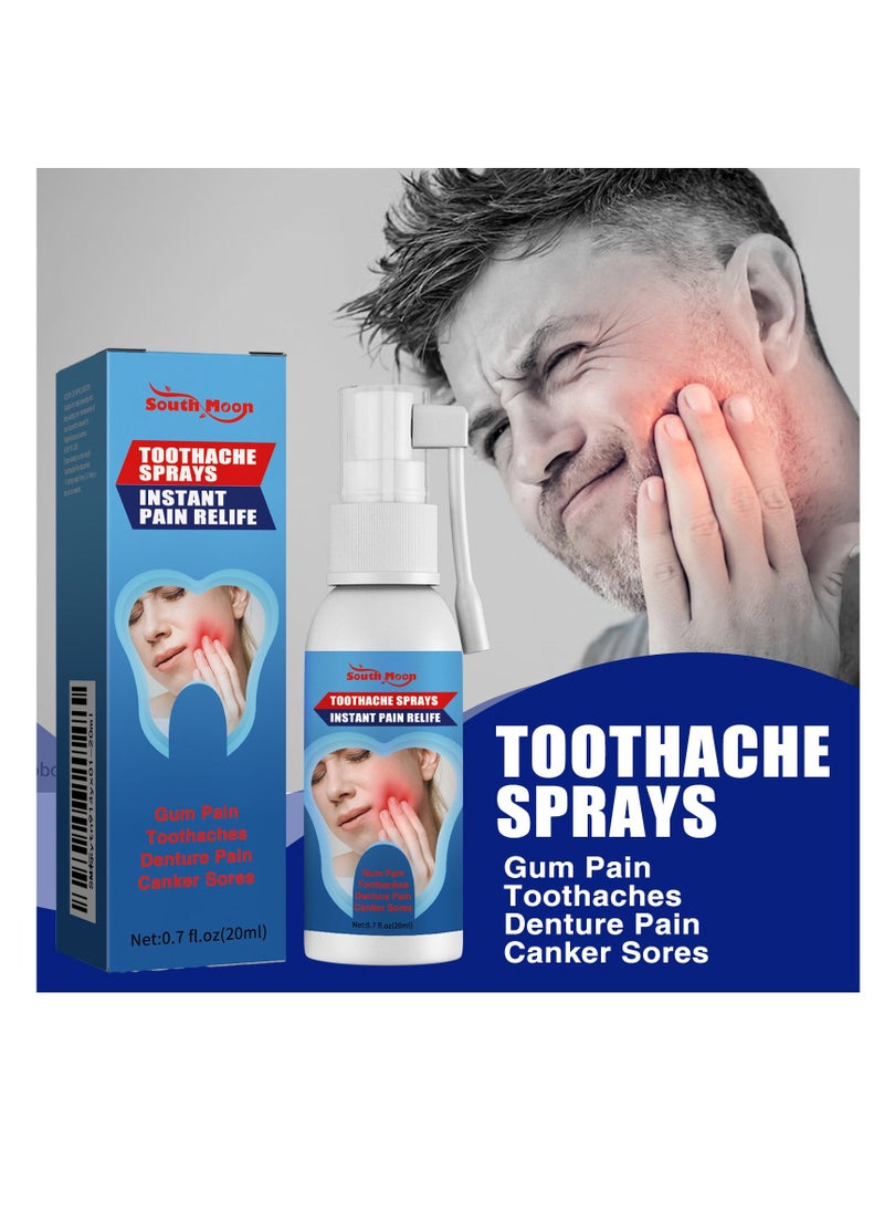 SOUTH MOON 20ml South Moon Toothache Spray Gum Swelling Pain  - Image 1