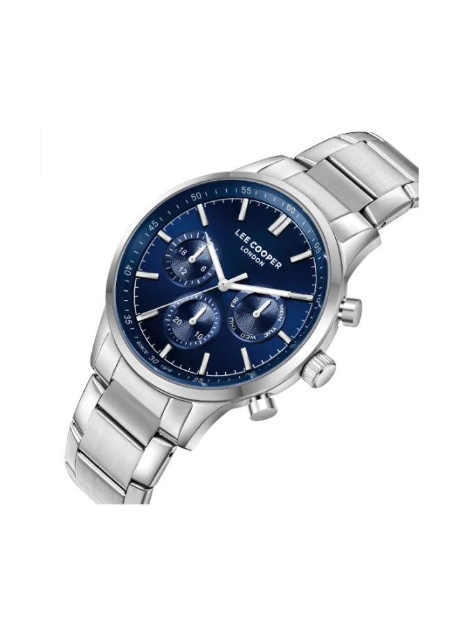 لي كوبر Men's Metal Multi Function Watch LC07998.390 - 43.5 mm