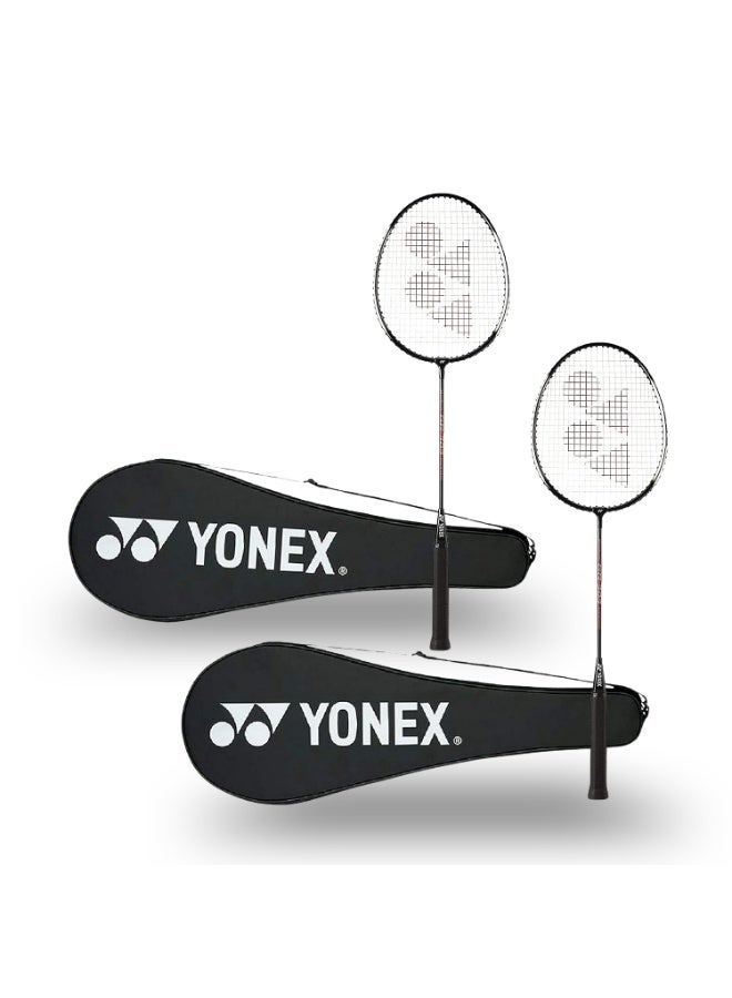 Yonex GR 020-2-Player Badminton Set | Includes 2 Aluminum Rackets, 2 Carry Bag | Lightweight & Durable | Ideal for Beginners & Recreational Play - Image 1