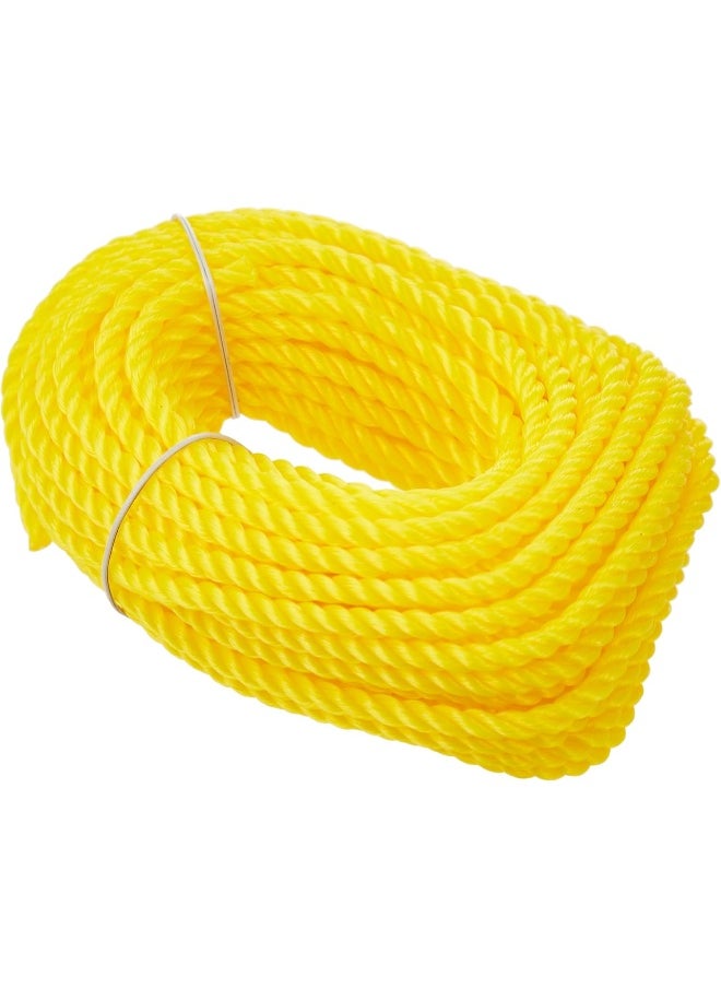 ALSAQER - Alsaqer Plastic Rope 35 Yards Length x 5mm Diameter | High-Strength Nylon Rope for Docks, Marine Mooring Lines, Camping, Climbing, Rescue and Multipurpose, Mix Colours Yellow, Blue, Red, Orange and Green - Image 1