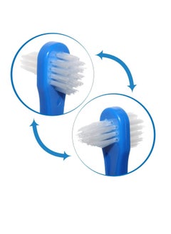 Rehabilitation Advantage Rehabilitation Advantage Denture Scrub Brush & Suction Cup Holder,Red/Gray  - Image 2