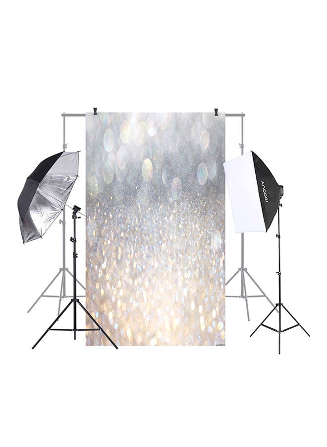 NIBEMINENT Glitter Spot Picture Wedding Studio Background For Children Multicolour - Image 1
