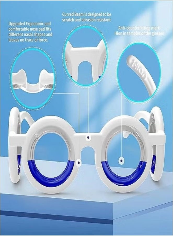 Ailily Anti- Motion Sickness Glasses, Raised Airsick Sickness Seasickness Glasses for Sport Travel Gaming, Ultra-Light Portable Nausea Relief Glasses, No Lens Liquid Glasses for Adults or Kids - Image 3