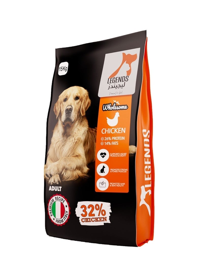Legends Dry Food for Adult Dogs 15KG - Image 1