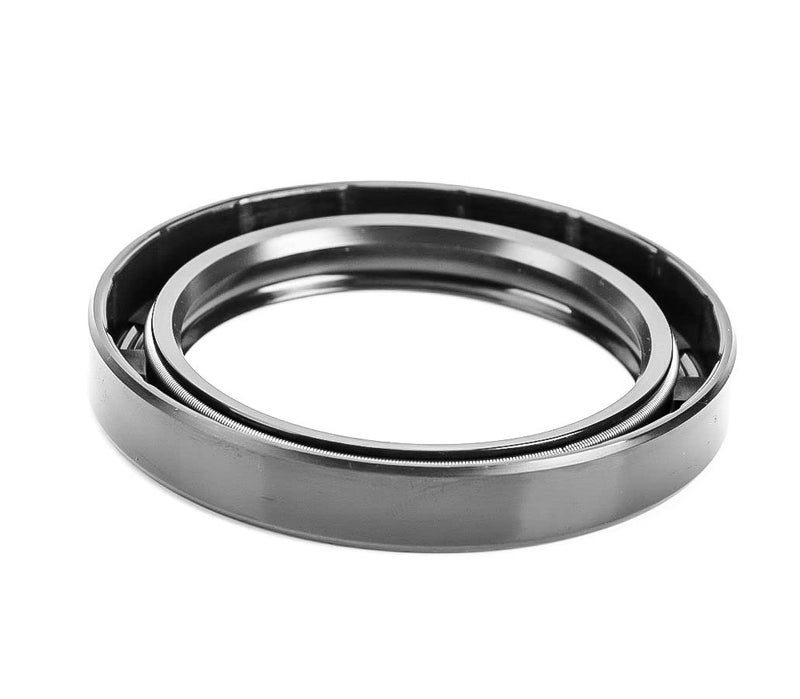 EAI Oil Seal 45mm x 85mm x 8mm TC Double Lip w/Spring. Metal Case w/Nitrile Rubber Coating - Image 2