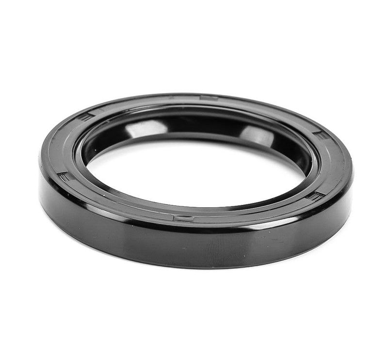 EAI Oil Seal 45mm x 85mm x 8mm TC Double Lip w/Spring. Metal Case w/Nitrile Rubber Coating - Image 1