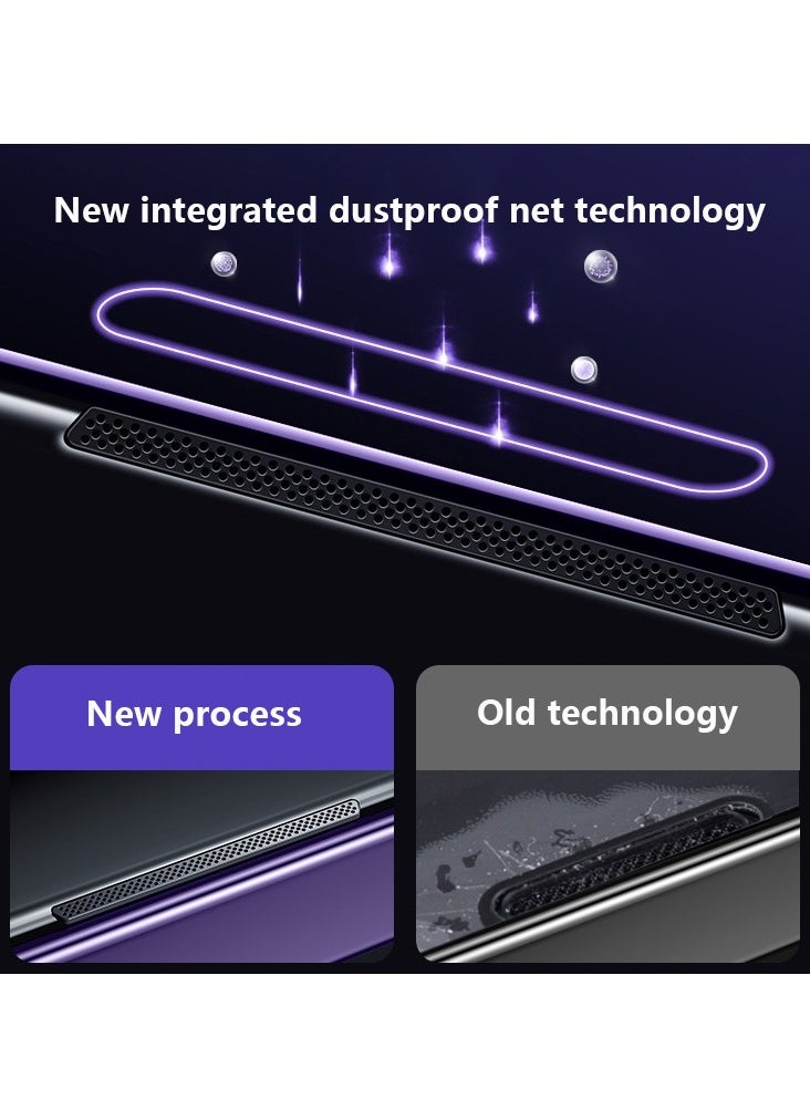 Samu - Tempered Glass Screen Protector With Auto Alignment Easy Installation For Apple iPhone 15 Pro Clear - Image 1
