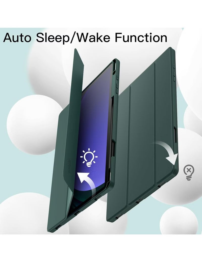 ELTRAZONE Samsung Galaxy Tab S10 Plus 12.4 Inch Case with S Pen Holder – Soft TPU Tri-Fold Stand Protective Cover, Auto Wake/Sleep, S Pen Charging Support - Image 4