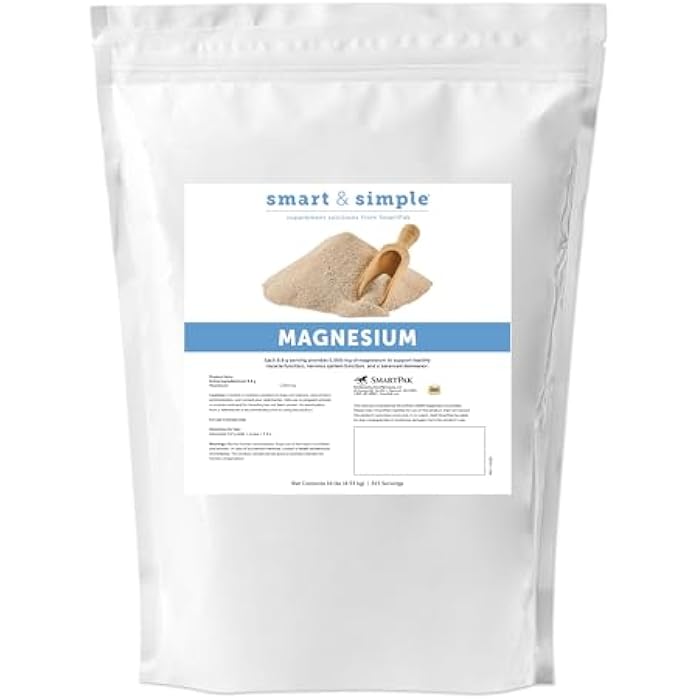 SmartEquine Smart & Simple Magnesium Horse Supplement | Supports Metabolism and Muscle Function | 515 Servings | 10 lb - Image 1