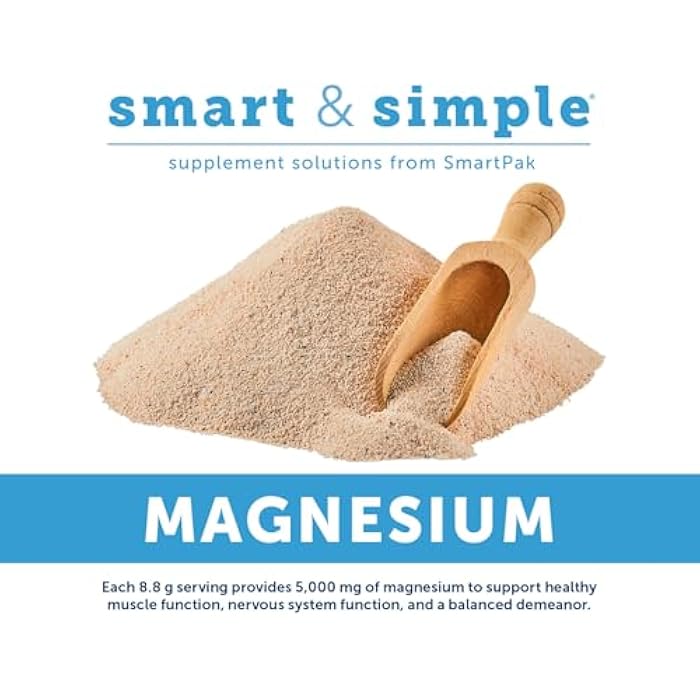SmartEquine Smart & Simple Magnesium Horse Supplement | Supports Metabolism and Muscle Function | 515 Servings | 10 lb - Image 2