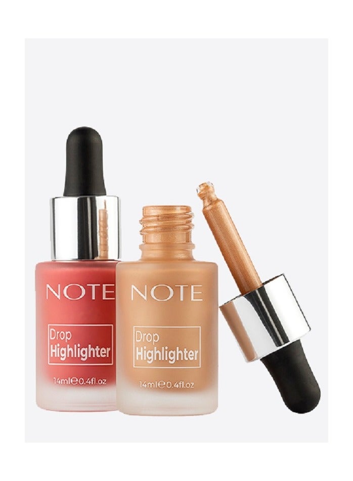 Note Cosmetique Drop Highlighter All Skin Types - 02 Charming Desert - Image 4
