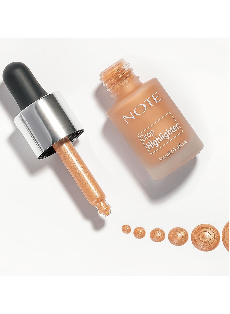 Note Cosmetique Drop Highlighter All Skin Types - 02 Charming Desert - Image 5