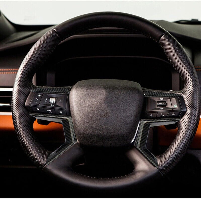 Wivplex Carbon Fiber Steering Wheel Trim for Mitsubishi Outlander 2022+ - Image 5