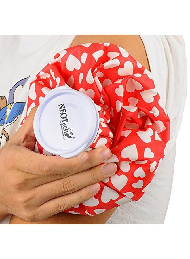 NeoTech Care Ice Bag, Screw Top Fillable, Reusable (Feathers Design, 8 inch) - Image 5