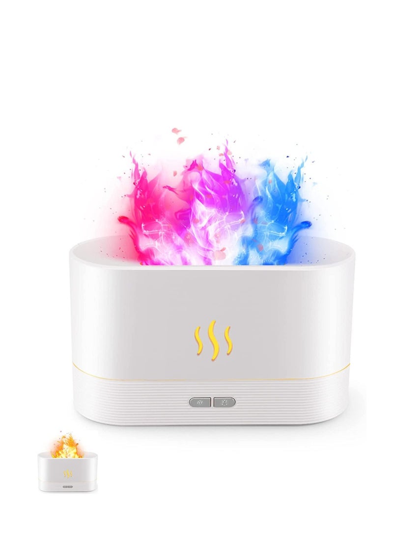 Noiseless Flame Air Aroma Diffuser Humidifier 7 Flame colors  - Image 1