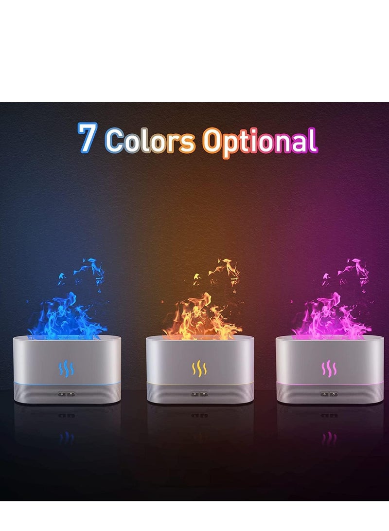 Noiseless Flame Air Aroma Diffuser Humidifier 7 Flame colors  - Image 2
