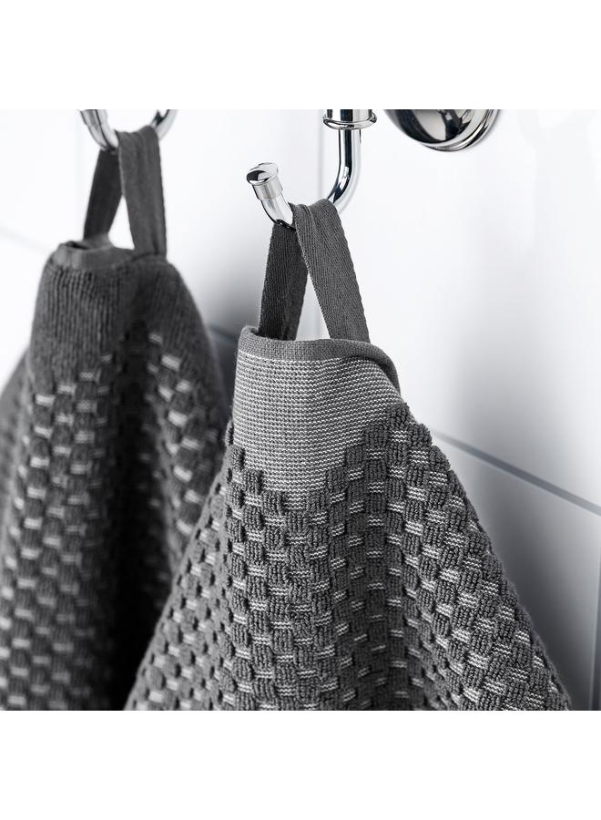 إيروريكس منشفة حمام، رمادي غامق، 100×150 سم - Image 4