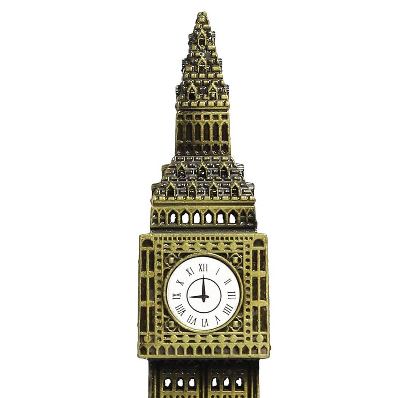 Ascension ascension Antique Finish London Souvenir Big Ben Dummy Clock Tower for Study Table Office Desk Living Room Decoration Accessories Items Souvenir Statue Birthday Gifting  - Image 3