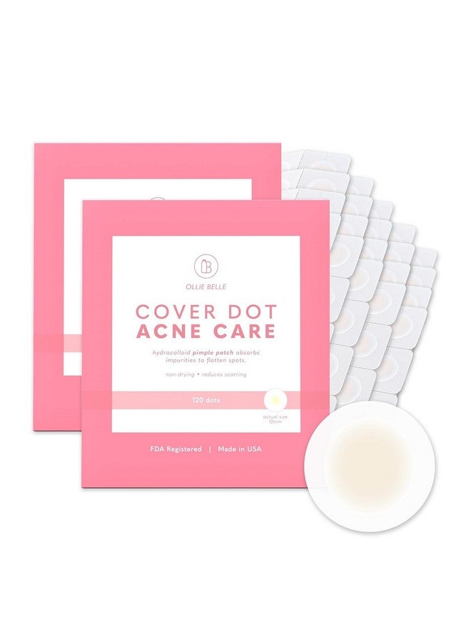 SMARTMED Ollie Belle Cover Dot Acne Care Skin Blemish Treatment with Hydrocolloid | Clear, Waterproof Patch (240 dots) - Image 1