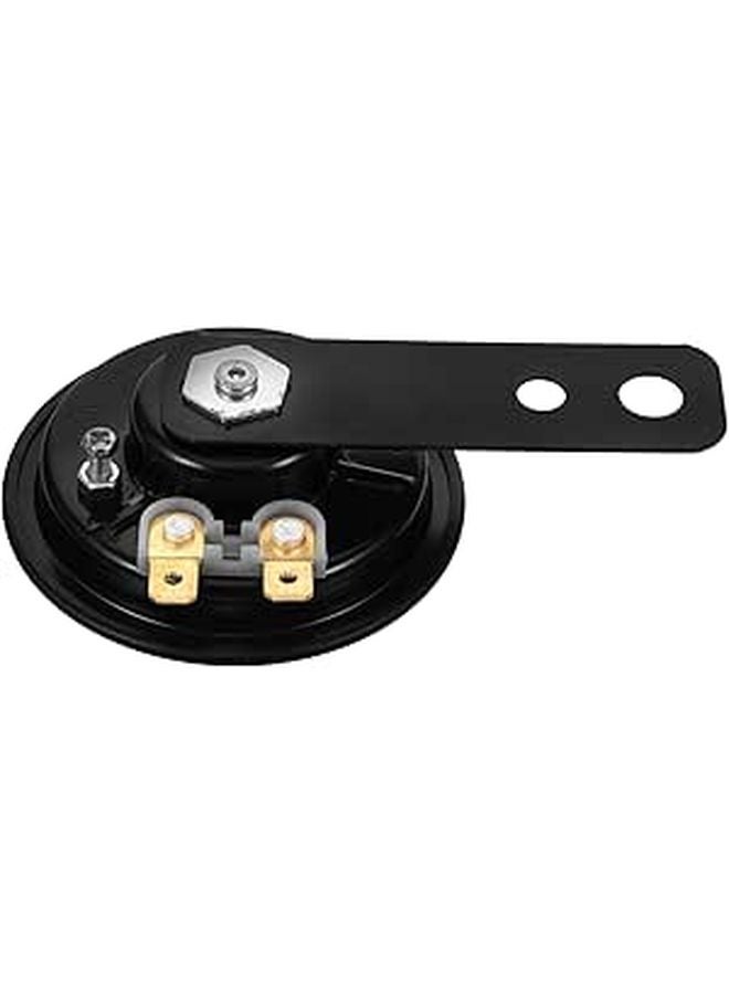 Loud Black Metal Motorcycle Horn Electric Speaker Scooter Replacement Accessories - Image 1