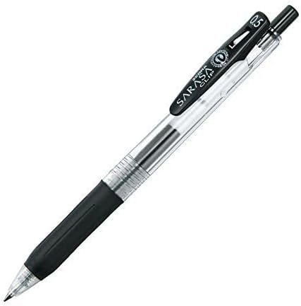 Zebra Pen Zebra Sarasa Push Clip Gel Ink Pen - 0.5 mm - Black - Image 2