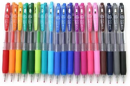Zebra Pen Zebra Sarasa Push Clip Gel Ink Pen - 0.5 mm - Black - Image 5