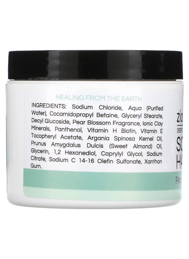 Zion Health Zion Health, Deep Cleansing Scalp & Hair Scrub, Pear Blossom with Sea Salt, 4 oz (113 g)  - Image 2