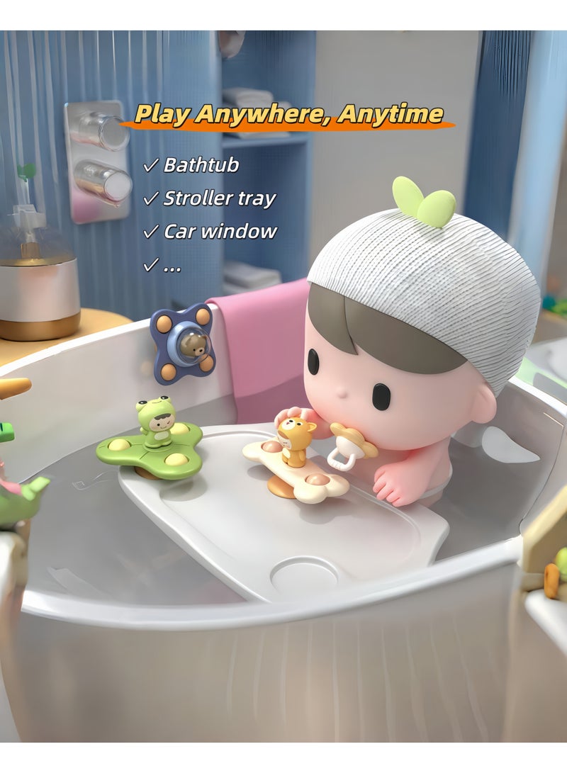Zenymee Suction Cup Spinner Toys for Baby, Toddler and Kids (Pack A) - Image 5