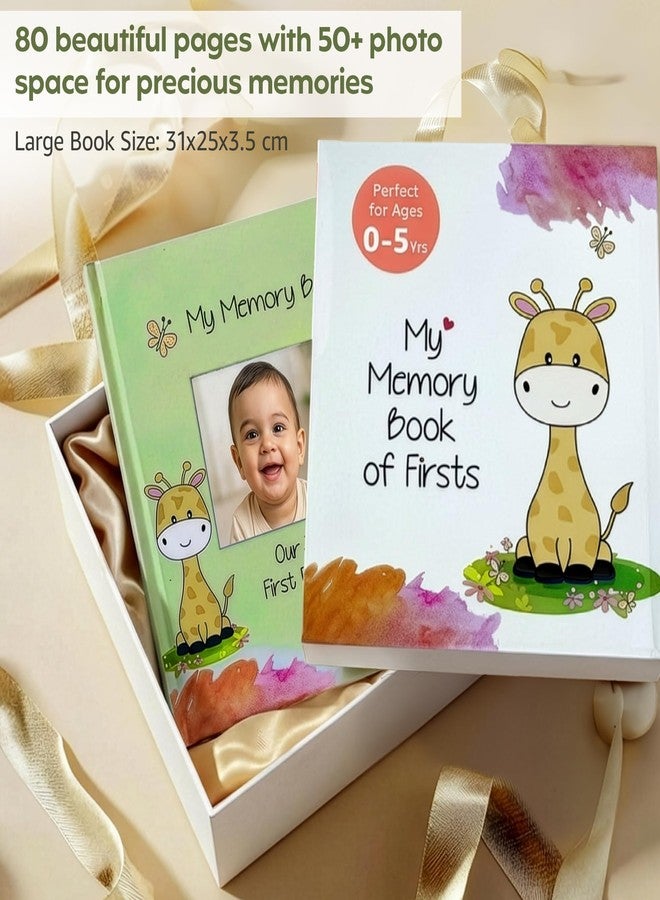 A Baby Cherry Baby Record Book - Memory Book & Baby Journal Record Book || 80 Pages || Milestone Memory Book for Boys & Girls (0 to 5 Years) - Ideal Gift for Newborns & New Parents (Animal Edition) - Image 2