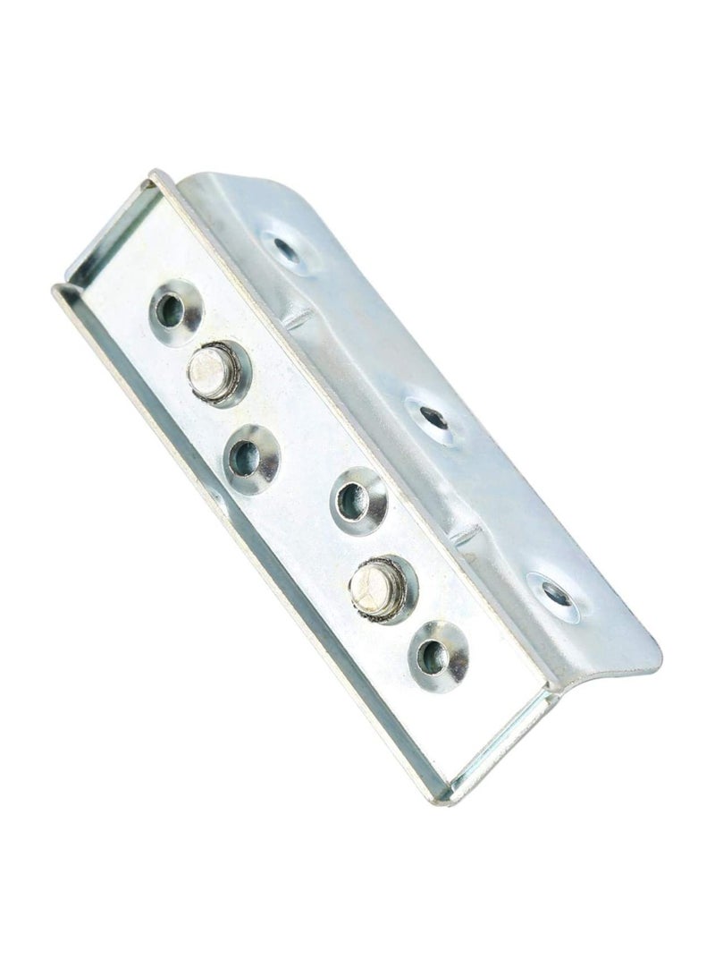 ROBUSTLINE Robustline Zinc Plated Bed Hinges Angle Bracket Bed Rail - Image 2