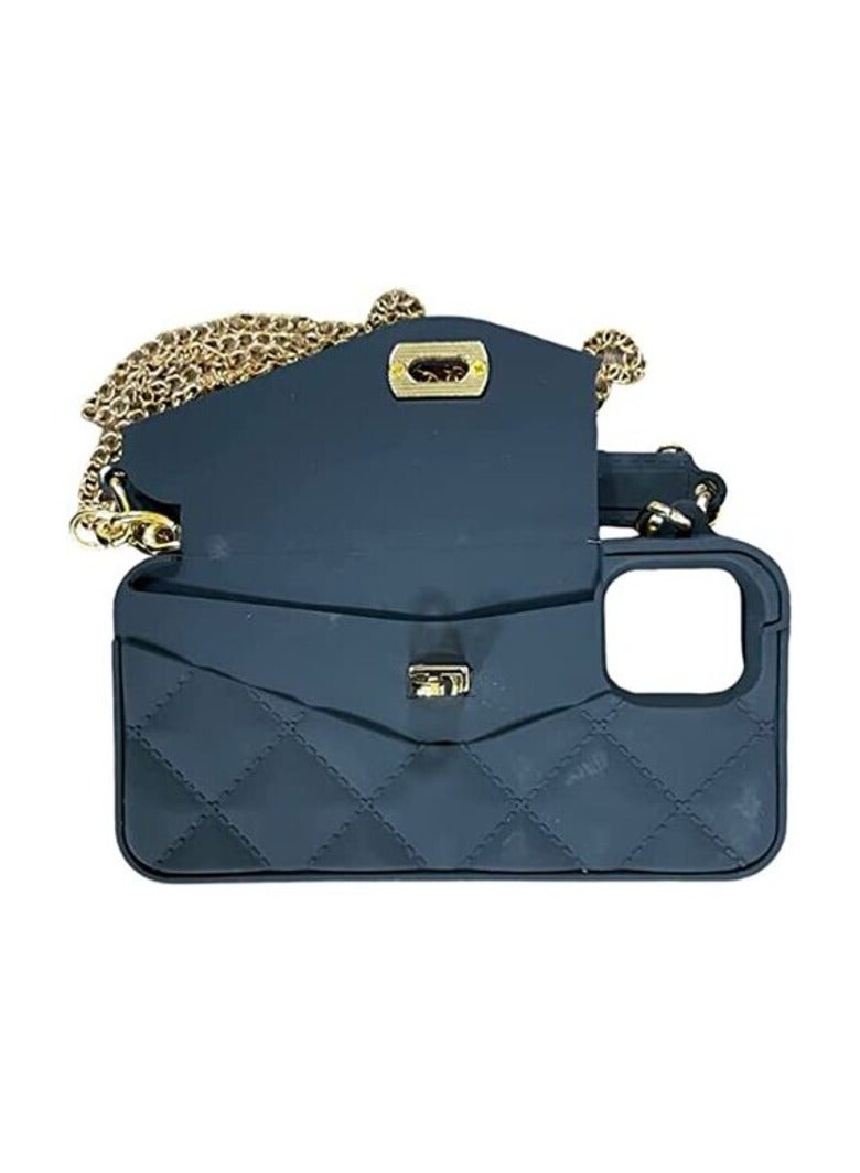 AIWANTO Aiwanto Wallet Case For iPhone 11 Crossbody Luxury Bag Design Flip Card Pouch Cover With Long Shoulder Strap  - Image 2