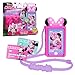 Minnie Disney Junior Minnie Mouse Chat with Me Pretend Play Cell Phone Set Lights and Sounds Kids Toys for Ages 3 Up by Just Play - Image 2