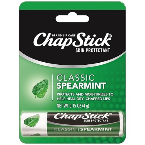 ChapStick Classic Spearmint Lip Balm Tubes Spearmint ChapStick for Lip Care Fathers Day Gift 015 Oz x 12 - Image 2