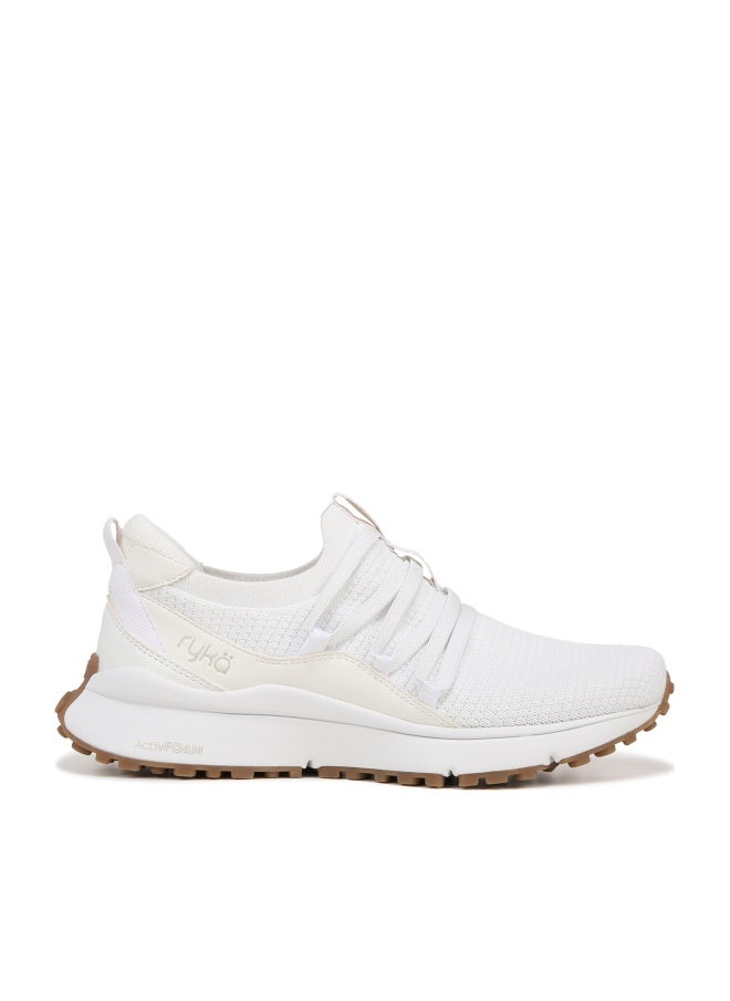 Ryka Womens Jumpstart Lace Slip On Sneakers Brilliant White 8 M - Image 1