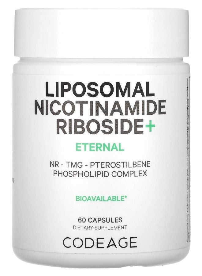 Codeage نيكوتيناميد ريبوسيد ليبوسومال + 60 كبسولة