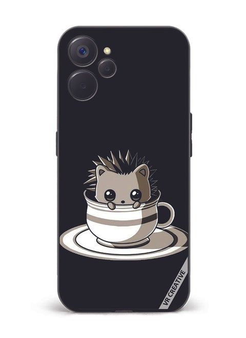 Protective Case Cover For Realme 10 5G Cat In A Cup Design Multicolour